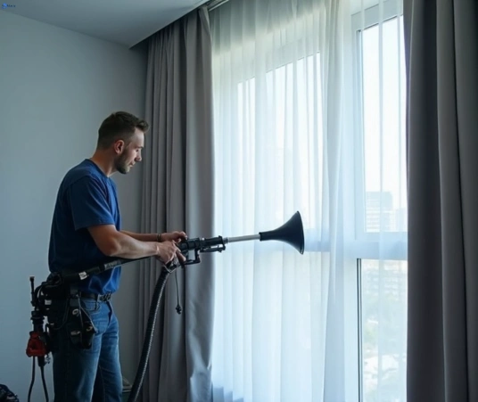 Professional drapes cleaning process tools Matty Curtain Cleaning yuroke-vic