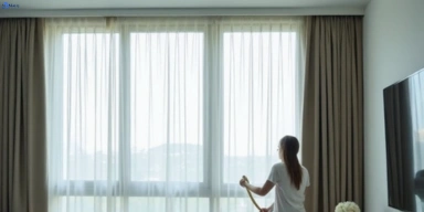Delicate sheer drape cleaning yuroke-vic Matty Curtain Cleaning