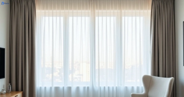 Restored vibrant drapes in yuroke-vic QLD after Matty Curtain Cleaning